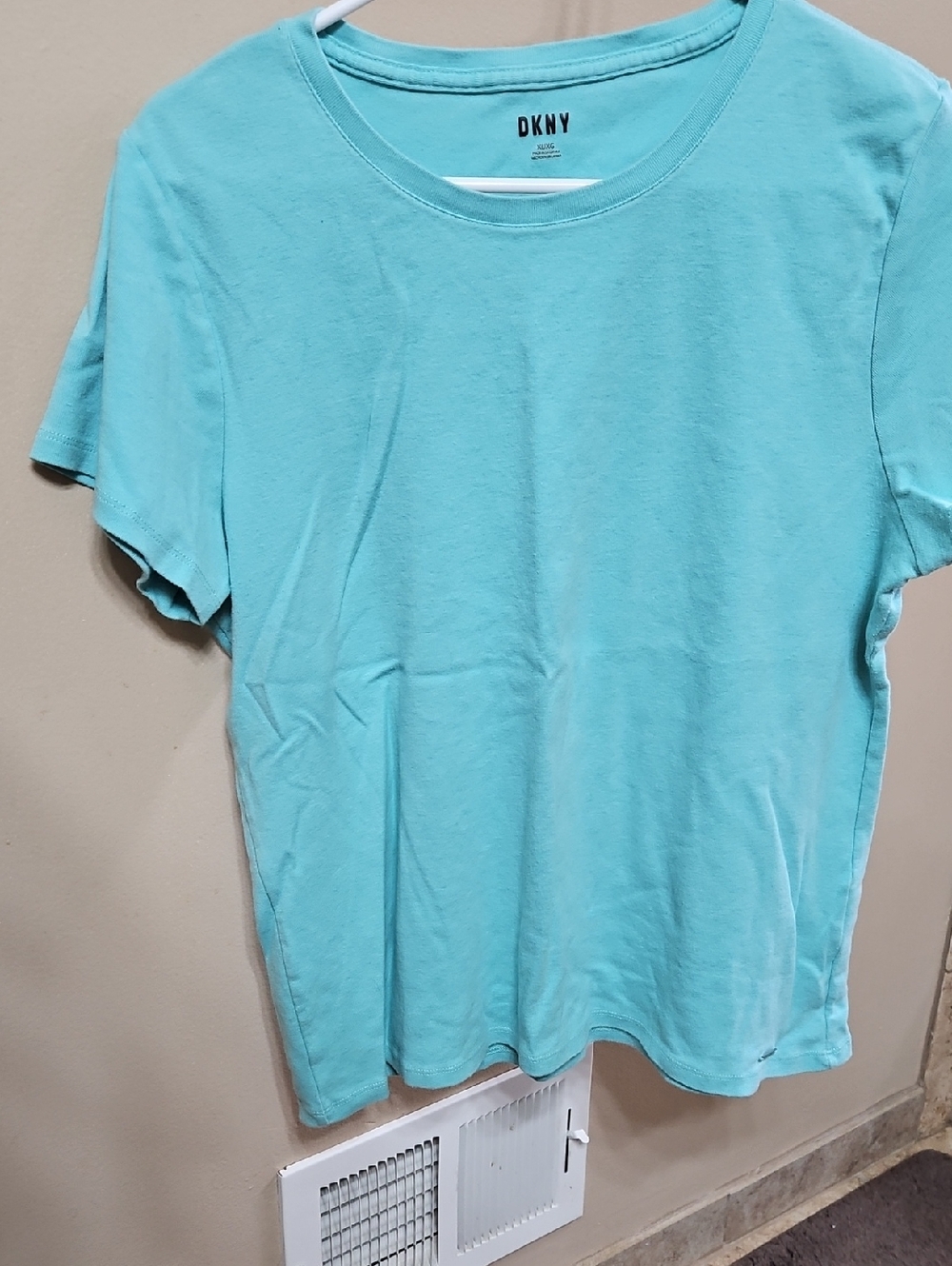 DKNY Aqua Crewneck Short Sleeve Tee
